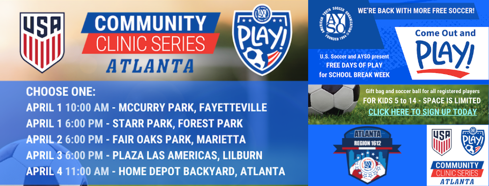 US Soccer & AYSO Presents Free Days of Play