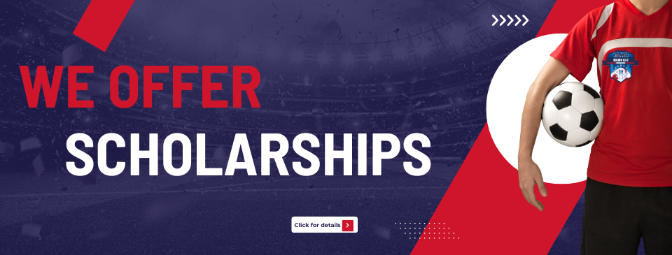 Kids Soccer Scholorships Available