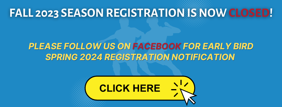Kids Soccer Fall 2023 Registration is Closed!