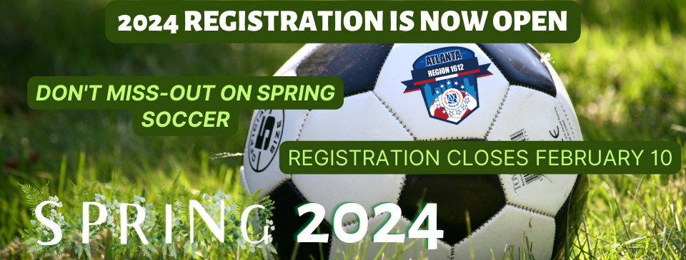 AYSO Atlanta Kids Soccer Spring 2024 Season Registration is now open