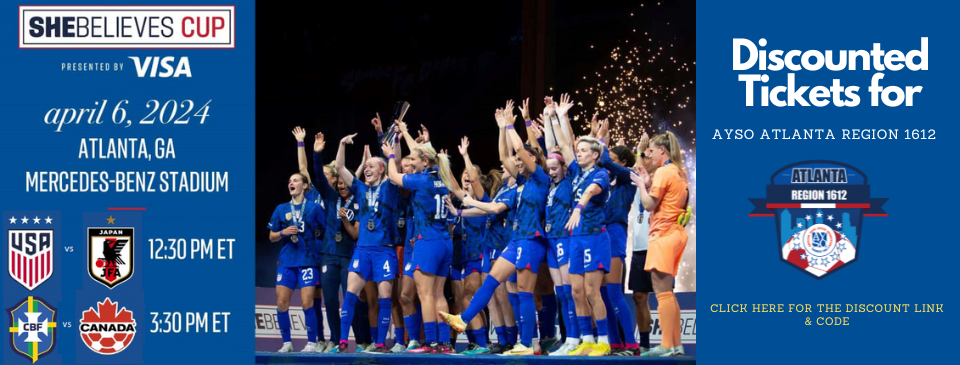Come and see USWNT in SheBelieves Cup at the Mercedes-Benz Stadium