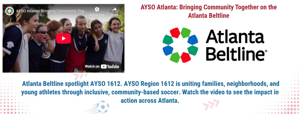 AYSO Atlanta: Bringing Community Together on the Atlanta Beltline